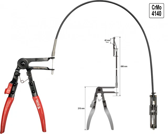 Pince à Colliers Verrouillable > Outillage Auto > Pinces Spécifiques > Pinces