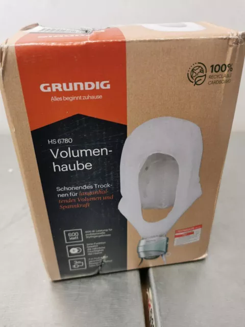 Grundig HS 6780 Ionen-Volumenhaube, 600 Watt Leistung, Ionen-Technologie, Schone