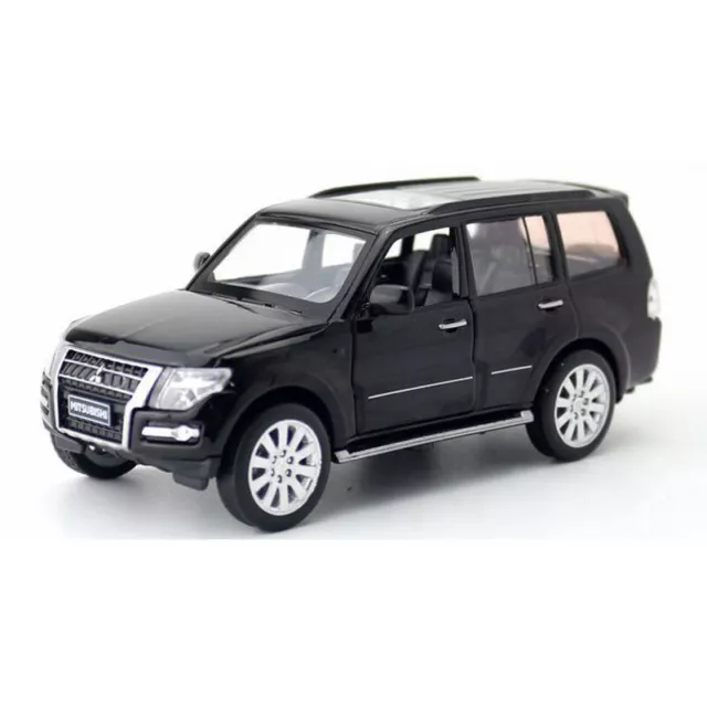 1/33 Scale Mitsubishi Pajero Model Car Diecast Toy Car Toys for Kids Boys Black