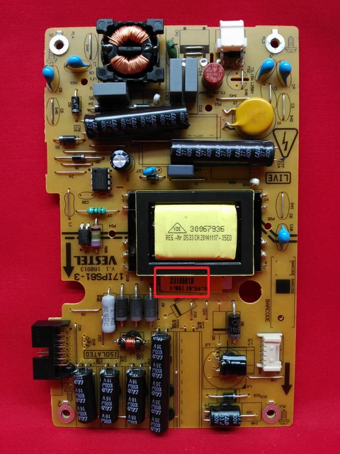 FUENTE INVERTER PHILIPS PLHL-T837A,PLHL-T837A (2722 171 00723) Fuente de aliment