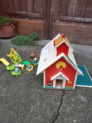 Figurine fisher price maison poupée Fisher Maison fisher price vintage no playmobil 