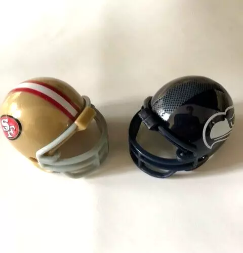 NFL Mini American Football Helmet Mini Team Helmet Riddell Pocket Size Loose New 3