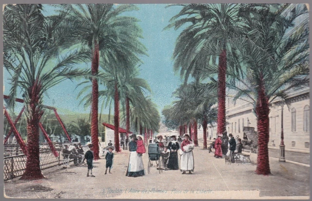 Toulon - TOULON LA CATHEDRALE BELLE CARTE ANIMEE