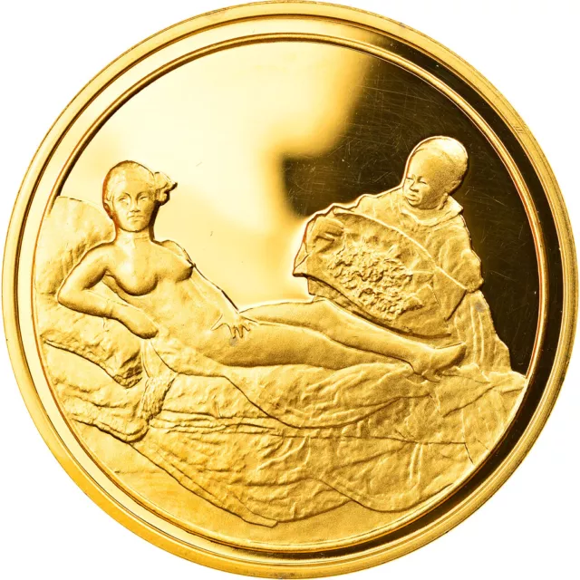 [#218026] France, Medal, Arts & Culture, Olympia de Edouard Manet, MS, Ve