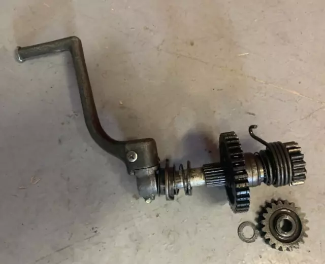 1986 HONDA 86 TRX350 TRX 350 FOURTRAX 4x4 - KICK STARTER SPINDLE ASSY. 87 88 89