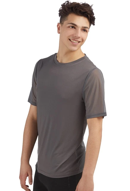 Dance Costume Weissman MJ10960 Medium Child Gray Lyrical Jazz Contemporary BOYS