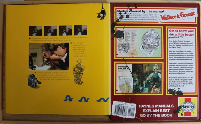 WALLACE & GROMIT Cracking Contraptions Manual Haynes and Animation ...