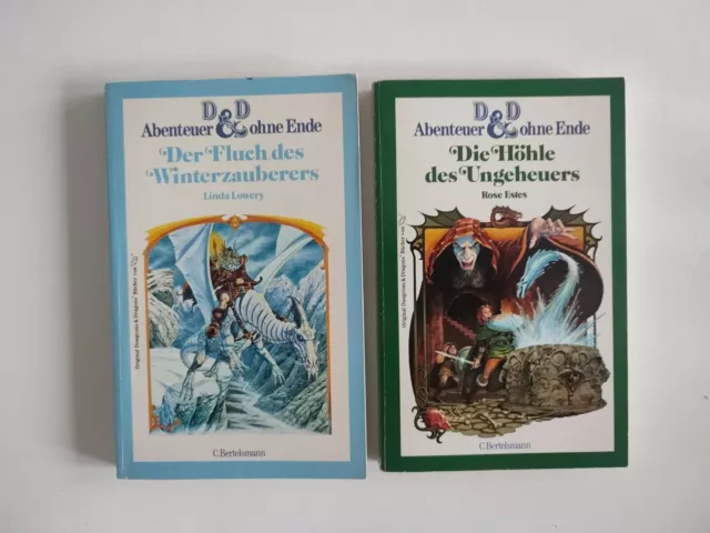 2x D u. D Abenteuer ohne Ende  Der Fluch des Winterzauberers & Die Höhle des Ung