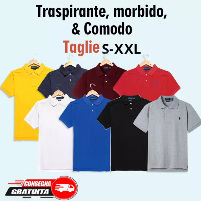 NOVITÀ Polo Ralph Lauren - Polo - Uomo - Tempo libero Business a maniche corte