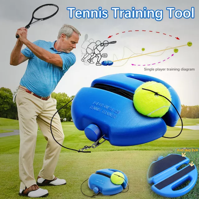 Tennis Training Tool Exercise Tennis Ball Sport Self-study Ball Tennis Trai:da