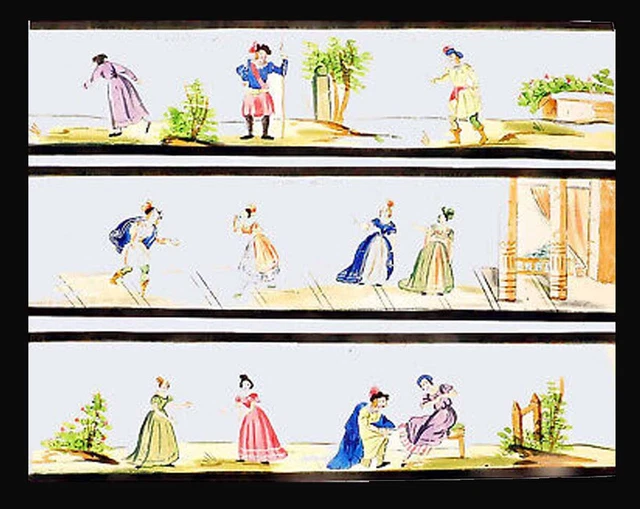 Jouet Optique Ancien – Lanterne Magique Sténopé – Vers 1850 – Magic Lantern