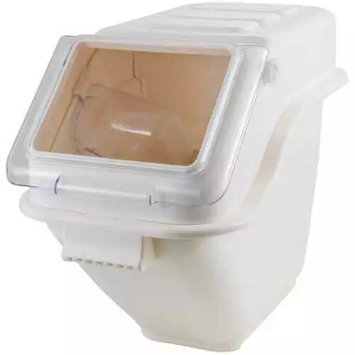 Winco Polypropylene 80 Cup Shelf Ingredient Bin 5 Gallon - Item # IB-5S