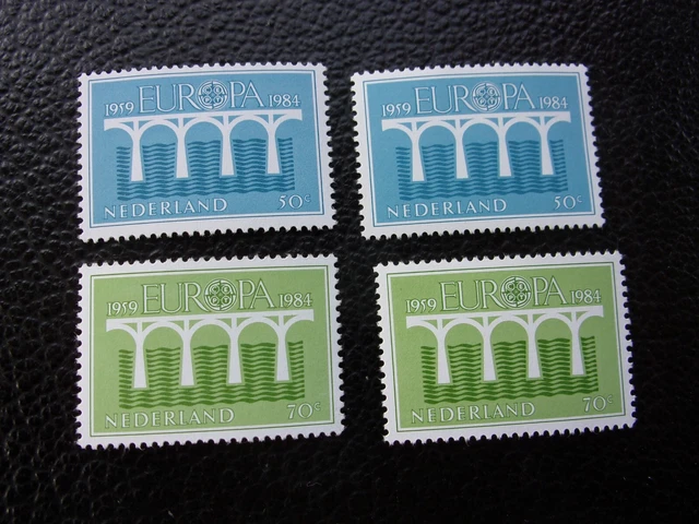 PAYS-BAS - timbre yvert/tellier n° 1221 1222 x2 n** MNH (A65)