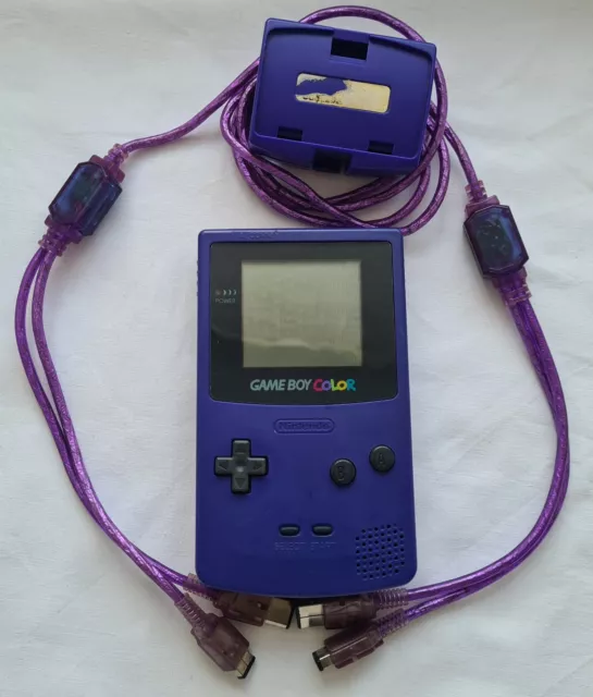 ⭐️Nintendo Game Boy Color Violette + Accessoires 💫