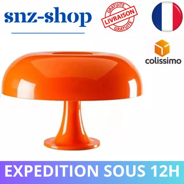 Lampe Champignon Chevet Année Vintage 60 70 design Italien Artemid Nessino Nesso