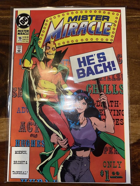 Mister Miracle #19 (Dc 1990) 1St Printing Fn+ Doug Moench Romeo Tanghal