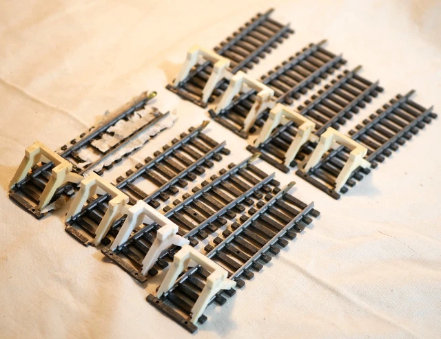 Lot 20 Anciens Rails JEP – Voie Normale – à Restaurer – France – Non Peints