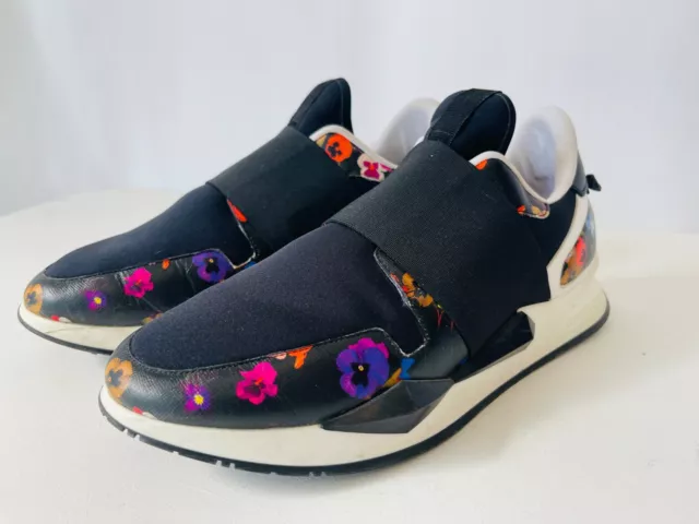 Givenchy Elastic Pansy Floral Print Shoes EU 39