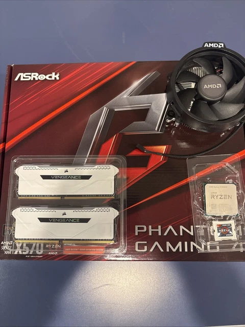 CPU MOTHERBOARD RAM COMBO - AM4 Motherboard-ryzen 5 5600x-16gb Corsair ...