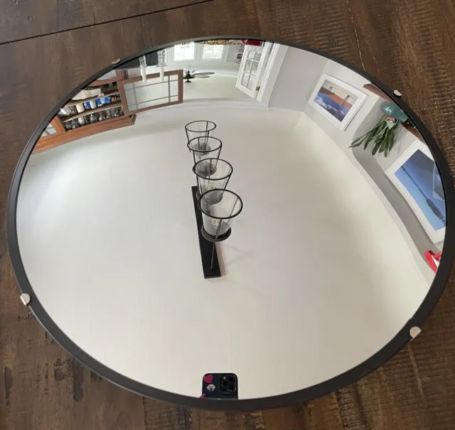 Indoor Convex Security Mirror,Circular,18" Dia.
