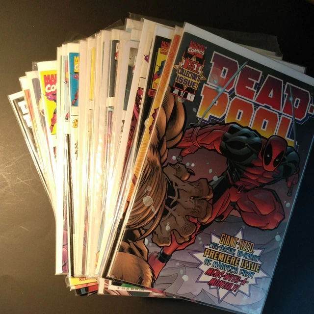 Lot of 30 DEADPOOL 1997 1st Series 1-29 complete Run Set annual 11 14 4