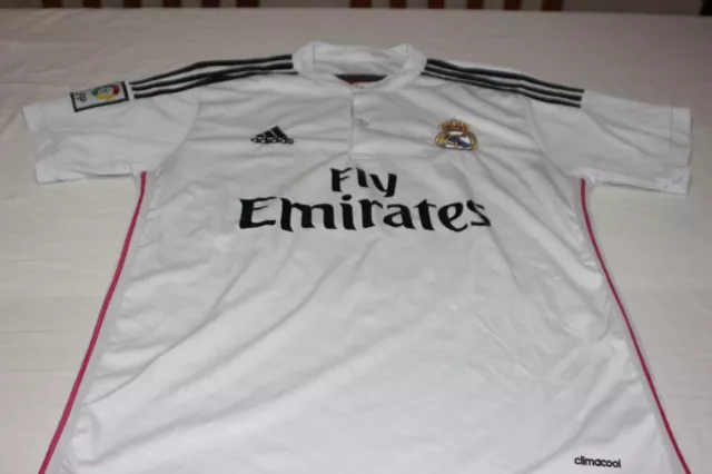 Camiseta De Futbol Del Real Madrid Marca Adidas Talla M Del Nº 6 Andres