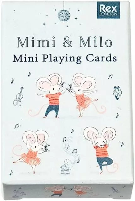 Mini playing cards - Mimi and Milo 5027455443904 - Free Tracked Delivery