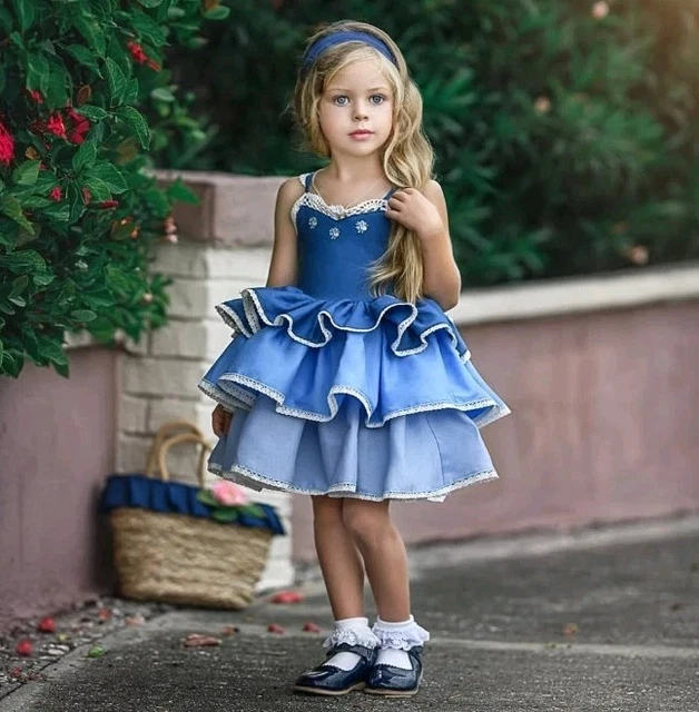 dollcake blue dress Doll Dress Cake – Storybook Bakery main image 0
