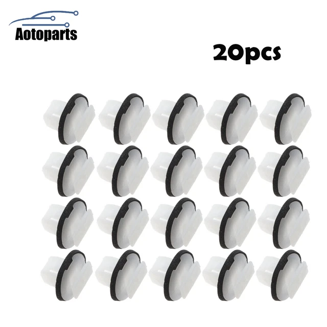 Set Of 20 MOPAR Fender Flare Arrow Head Moulding Clips For 2002-2011 Jeep Liberty – OEM 55157055AA 2 thumbnail image