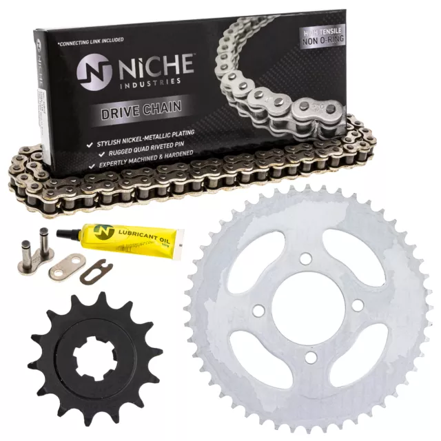 Sprocket Chain Set for Hyosung RX125 XRX125 SM 14/48 Tooth 428 Rear Front Combo