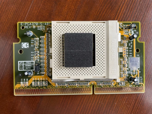 NEW SOCKET PGA 370 TO SLOT 1 CPU ADAPTER (boxed) £18.00 - PicClick UK