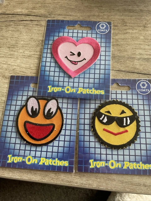3 Packs Iron On Patches