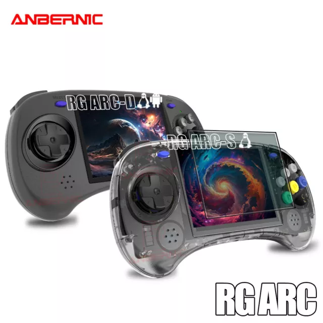 ANBERNIC RG ARC - D/S Handheld Game Console 4-inch IPS Touch Screen Premium Gift