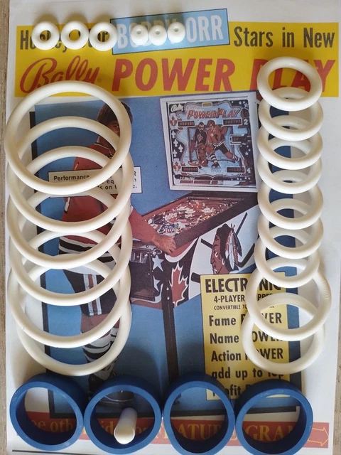 Kit D'élastiques Pour Flipper Bally Who Dunnit - Caoutchouc - Neuf Pour Pinball