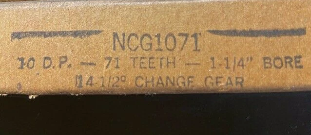 Browning NCG1071 Change Gear