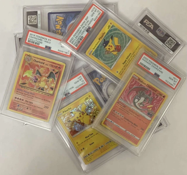RANDOM POKÉMON LOT -GRADED SLAB/ CARD or PACKS! (READ DESCRIPTION) $12. ...