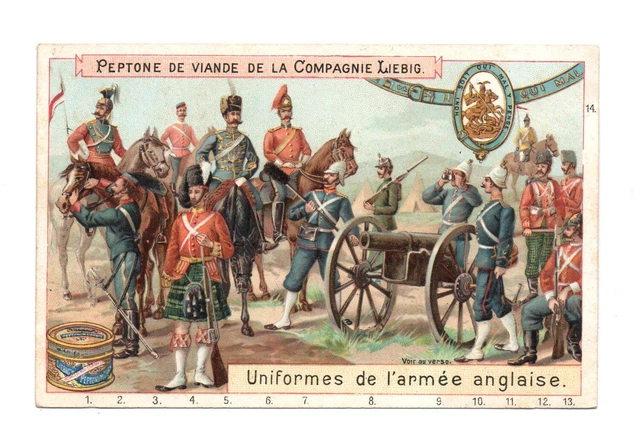 Chromo Liebig. Uniformi Da Esercito Inglese