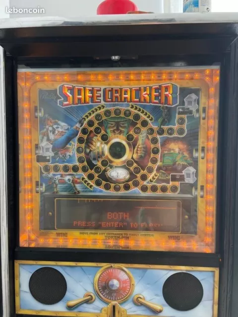 Rope light safe cracker Bally pinball