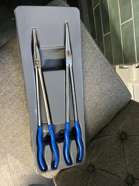 BLUE POINT 2PC Extra Long Reach 16" Pliers Set - As sold by Snap On ...