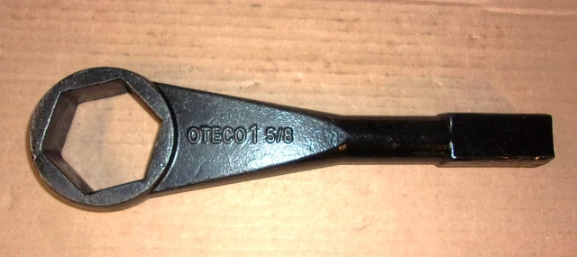 Vintage Oteco 2-9/16” Striking Wrench For 1-5/8” Stud #Bw5163