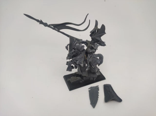 Warhammer Fantasy High Elf Prince / Noble on Horse PL - Games Workshop metal oop