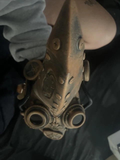 Steampunk plague doctor mask￼