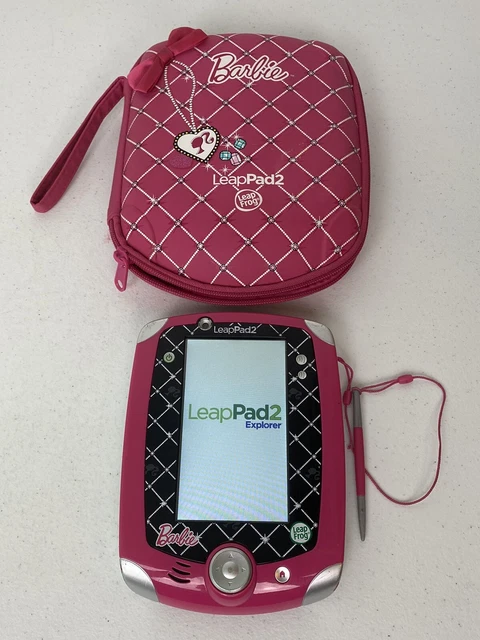 Barbie LeapFrog LeapPad 2 Explorer Learning Game System w/ Stylus, Carrying Case Barbie LeapFrog LeapPad 2 Explorer Learning Game System w/ Stylus, Carrying Case