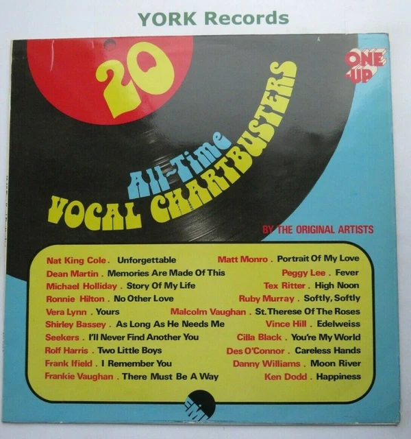 20 ALL TIME VOCAL CHARTBUSTERS Various Ex Con LP Record OneUp OU