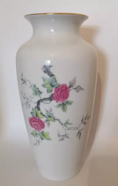 Vintage Royal Porzellan Bavaria, KPM, Germany Handpainte Floral Vase, 28cm  Tall
