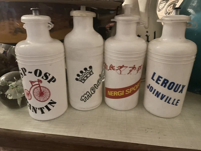 Bidon Vélo Vintage CSP OSP PANTIN – Gourde Cyclisme Années 70 – France