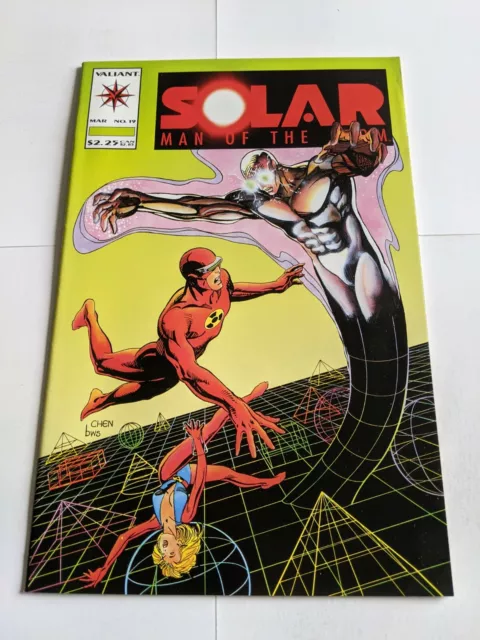 Solar Man Of The Atom #19 March 1993 Valiant Comics
