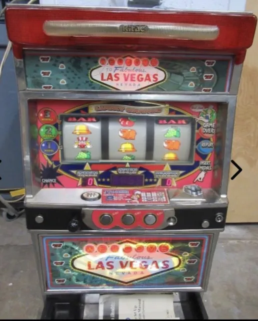 Las Vegas Slot Machine Skill Stop Vintage Full Size Juggler