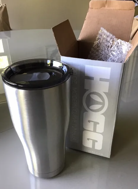 NEW Hogg Modern Curve 30oz Stainless Steel Tumbler Insulated Hot Cold Travel Mug