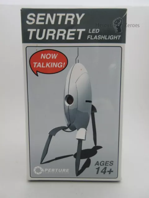 ThinkGeek Valve Portal 2 Sentry Turret LED Flashlight Starfield Deco SDCC 2013